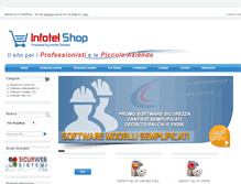 Tablet Screenshot of infotelshop.com